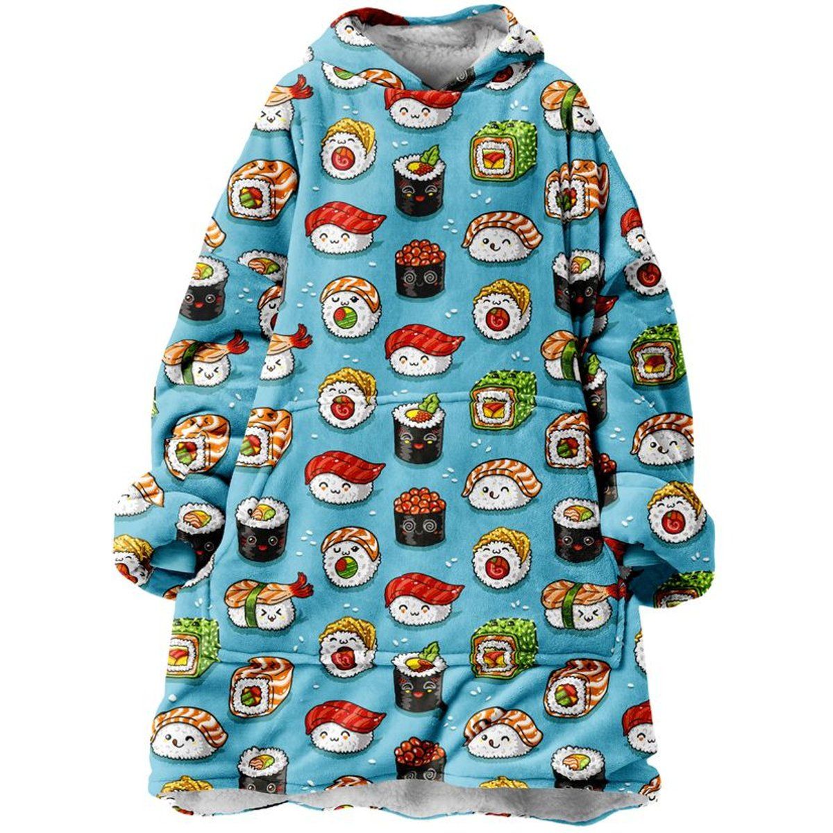 "Sushi Pattern" Kuschelpullover Huggie