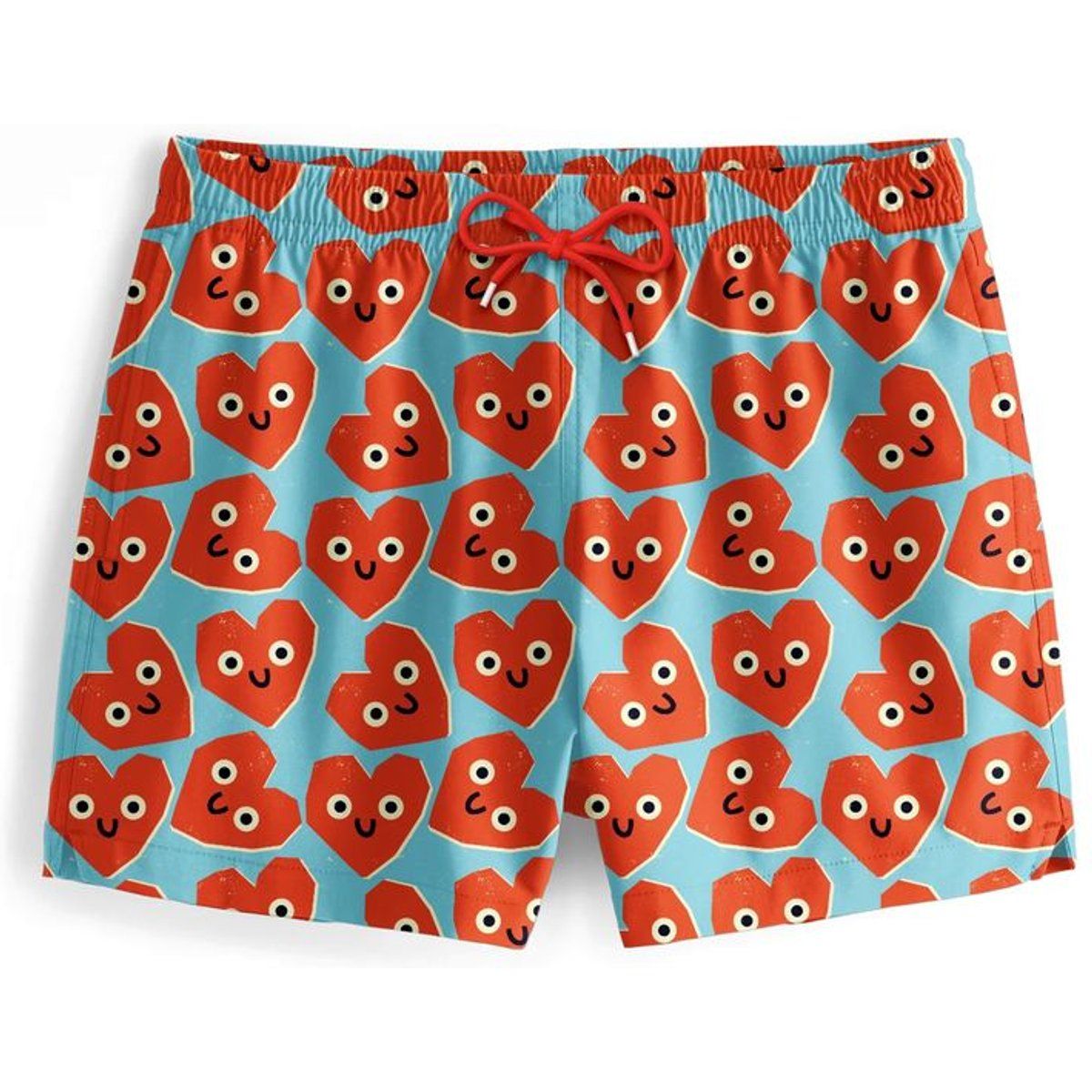 "Cute Hearts" Badeshorts