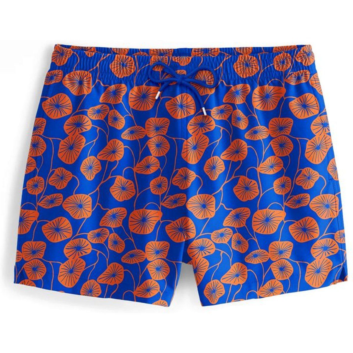 "Flora Blue" Badeshorts