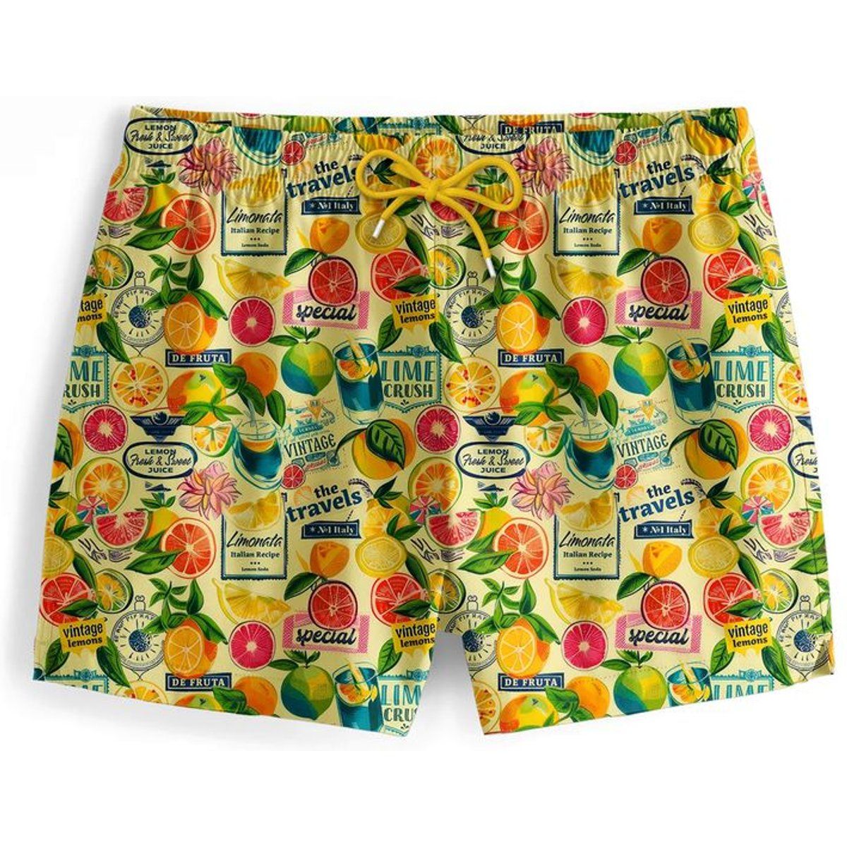 "Citrus Fruits" Badeshorts