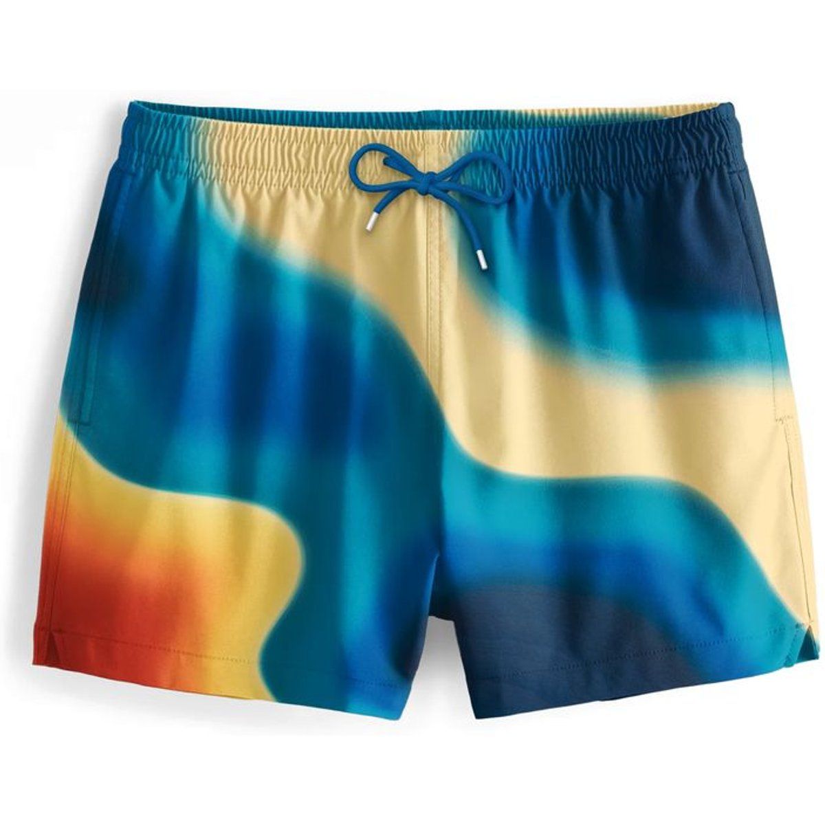 "Blue Flow" Badeshorts