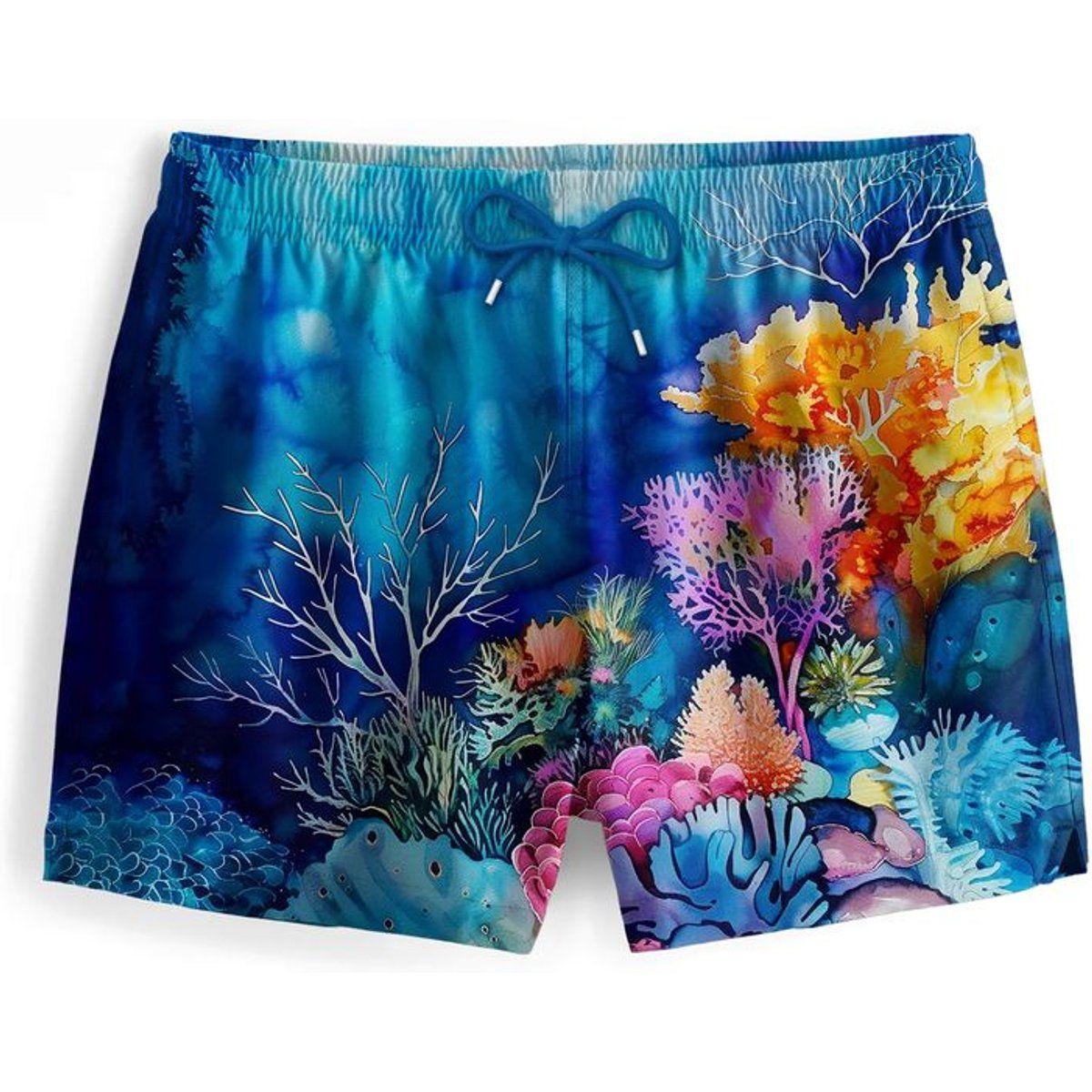 "Reef Coral" Badeshorts