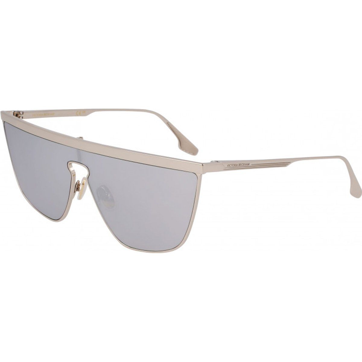 Schild Sonnenbrille mit Silber Spiegelglas