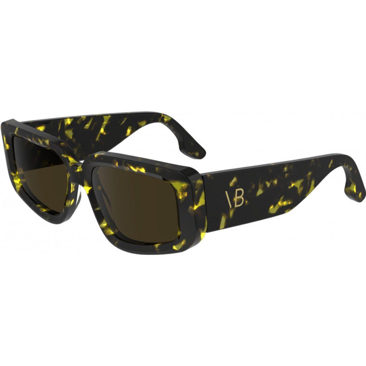 Rechteckige Rahmen Sonnenbrille