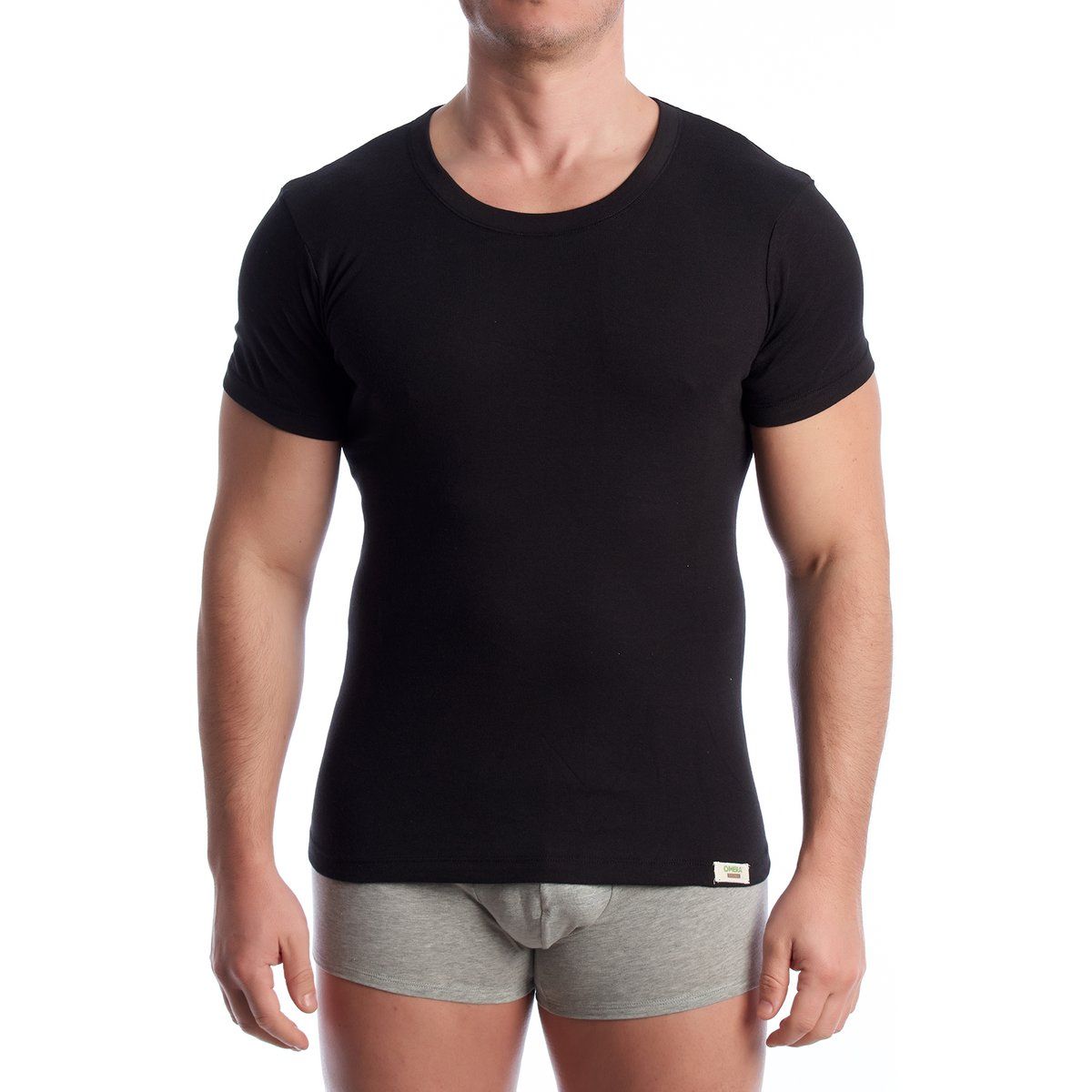 Bio-Baumwoll T-Shirt mit kurzen Ärmeln