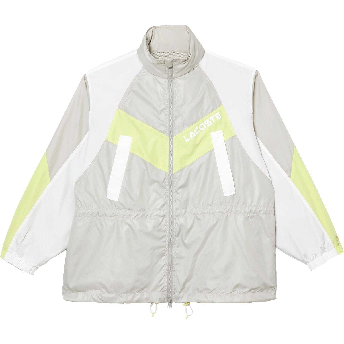 Übergroße Trainingsjacke mit Farbblock