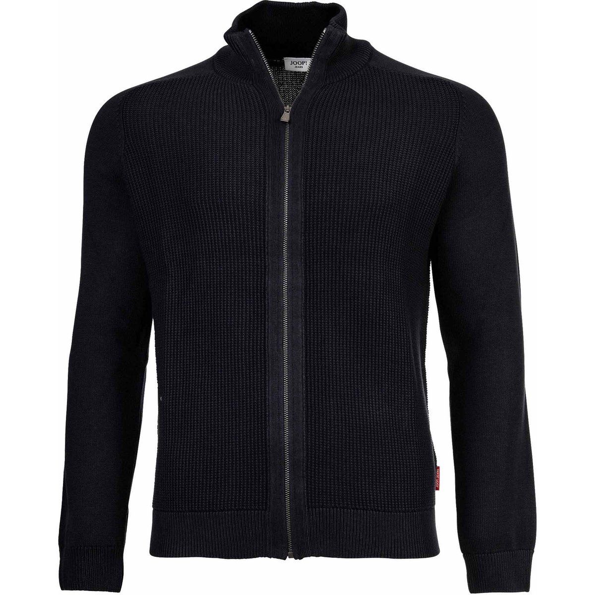 Herren Strickjacke mit durchgehendem Reißverschluss