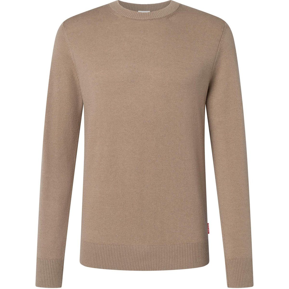 Klassischer Herren Strickpullover mit Rundhalsausschnitt