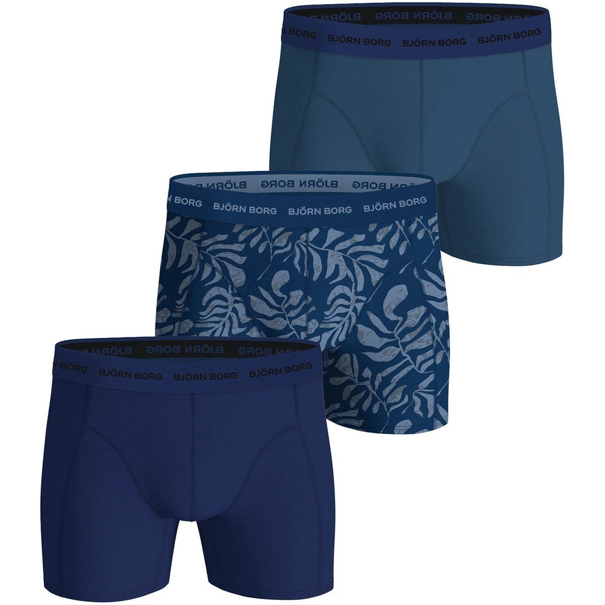 Herren Baumwoll Stretch Boxershorts Set