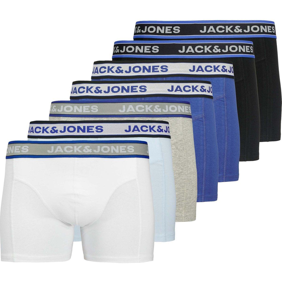 Herren Unterhosen Trunk Solid 7er-Pack