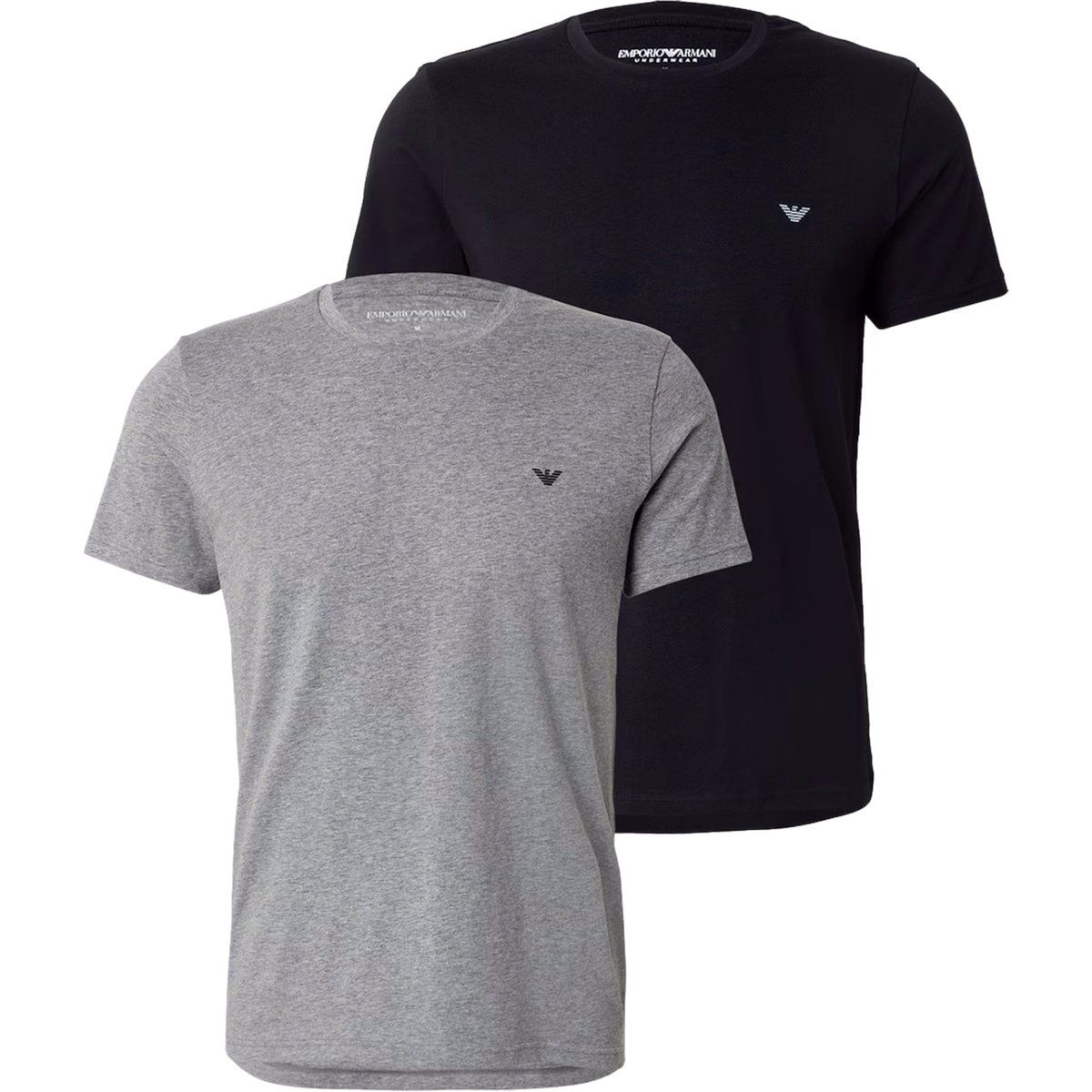 Klassisches Logo T-Shirt Set mit Rundhalsausschnitt