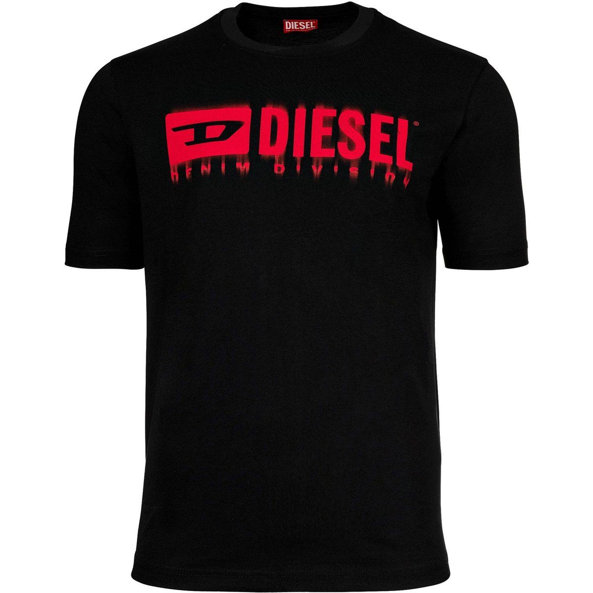 Klassisches Baumwoll-T-Shirt mit Logo-Print