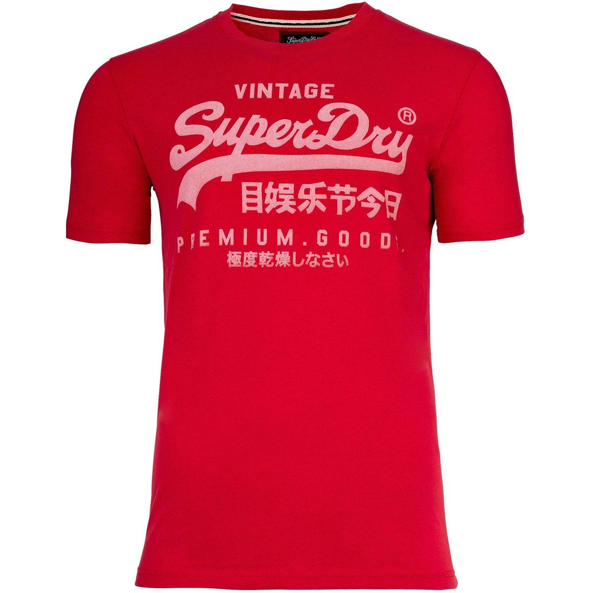 Herren Vintage Logo Grafik T-Shirt