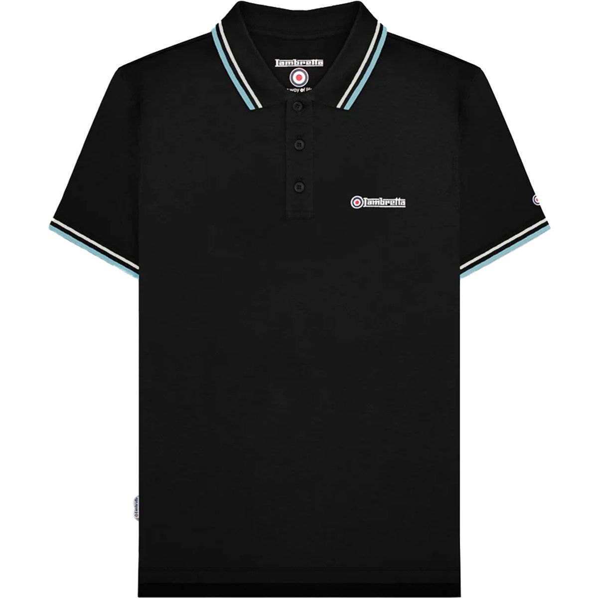 Herren Poloshirt mit Streifen