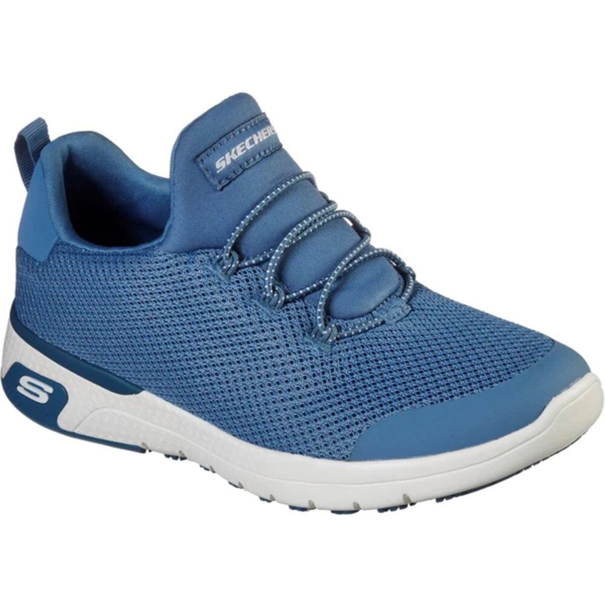 Skechers - Damen Sicherheitsschuhe "Marsing-Waiola SR" (Blau/Weiß)