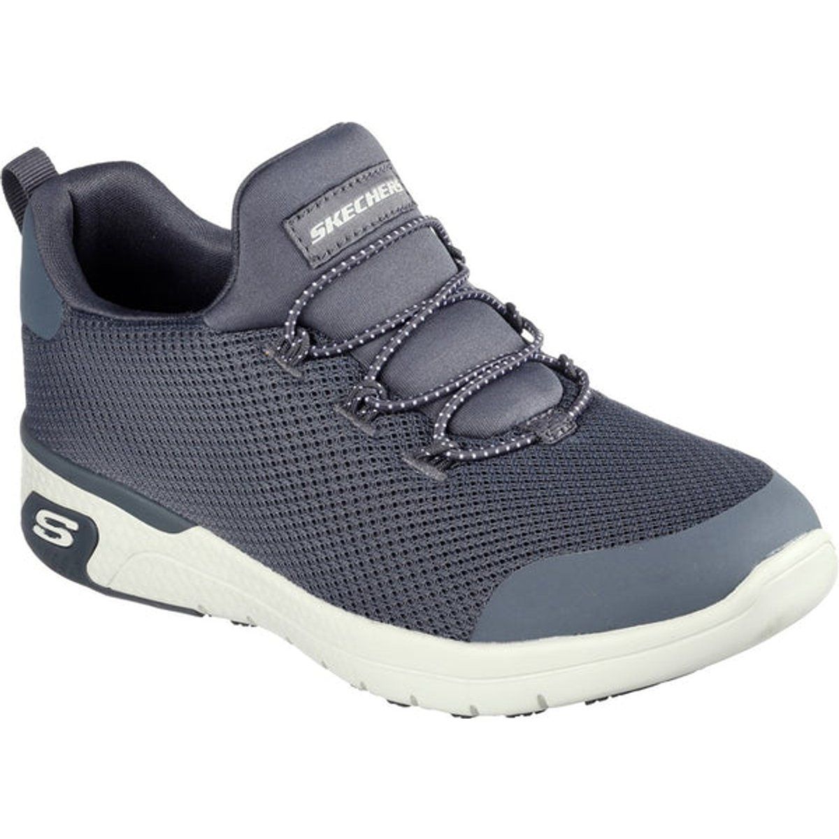 Skechers - Damen Sicherheitsschuhe "Marsing-Waiola SR" (Holzkohle/Weiß)