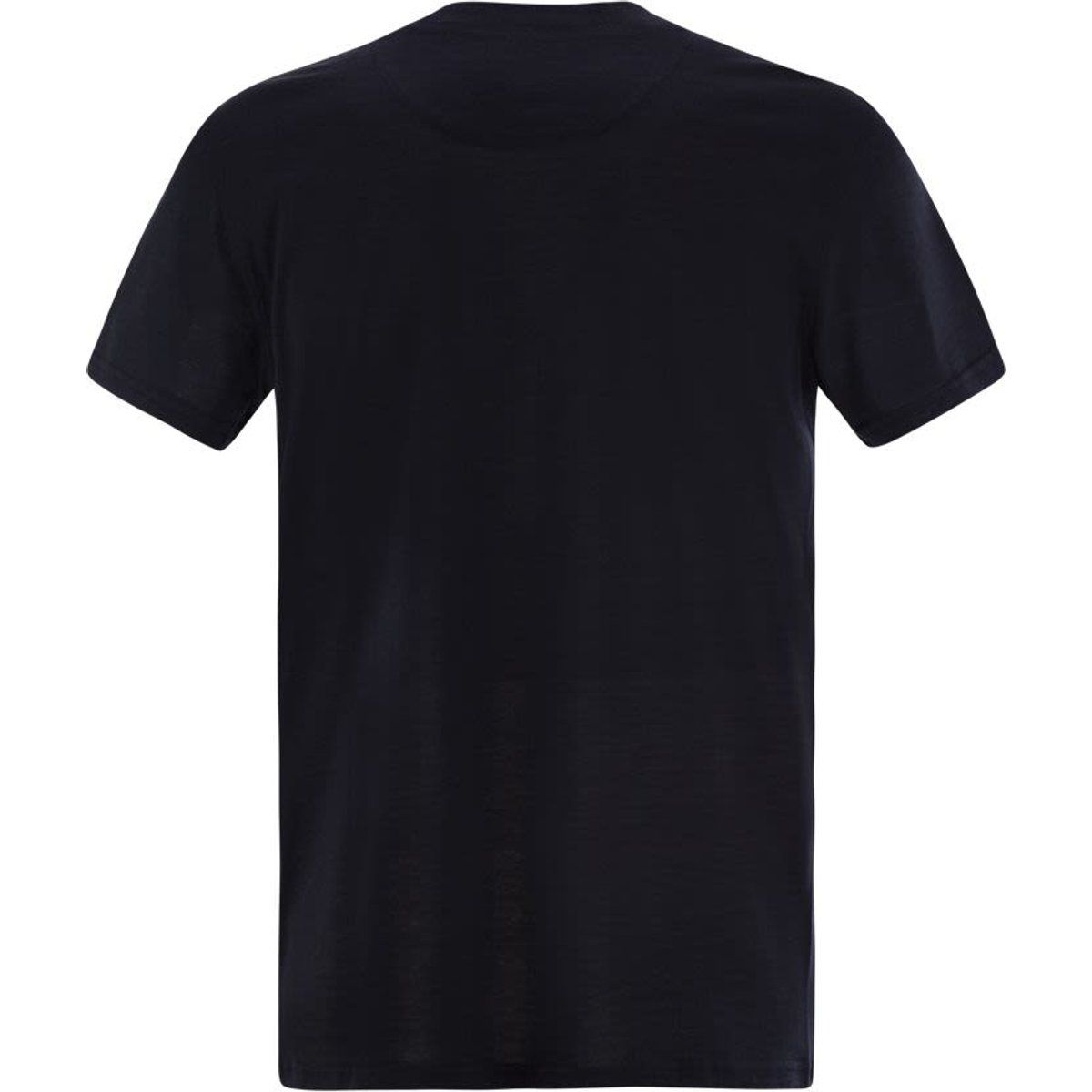 Klassisches T-Shirt aus Baumwolle und Seide