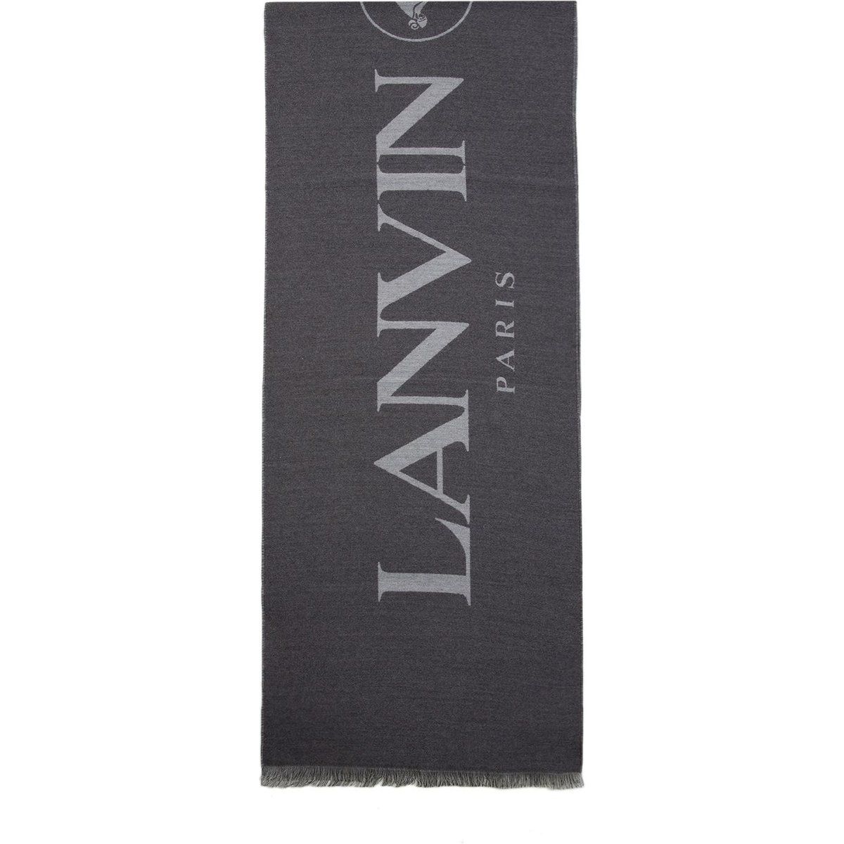 Logo Jacquard Wollmischschal