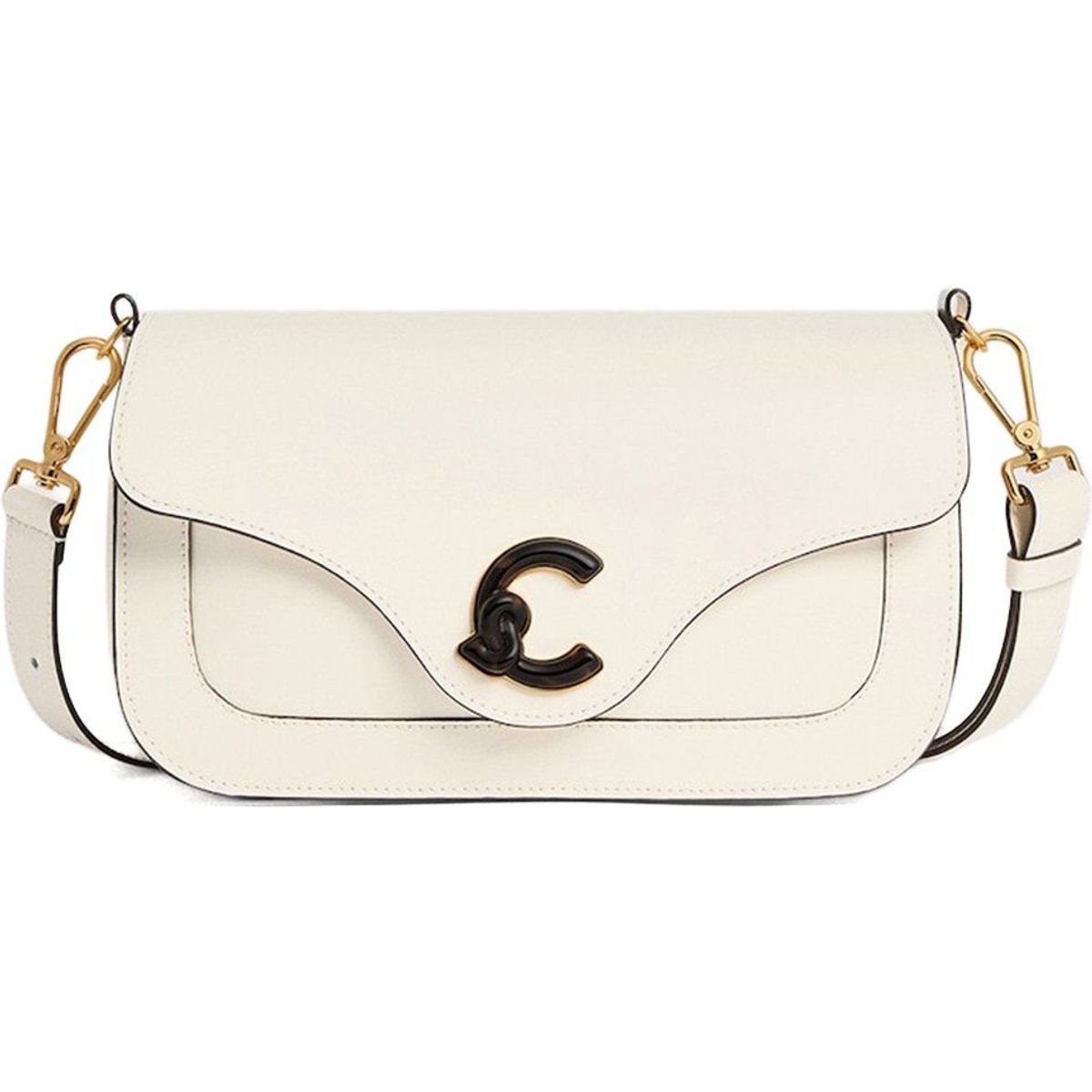 Coccinelle C-Me Handtasche Kalbsleder & Marmoriertes Kalbsleder