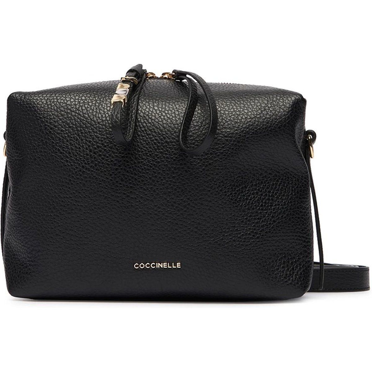 Coccinelle Nory Handtasche aus genarbtem Leder