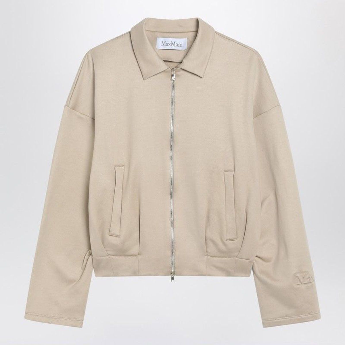 Lässige Jacke mit Reißverschluss