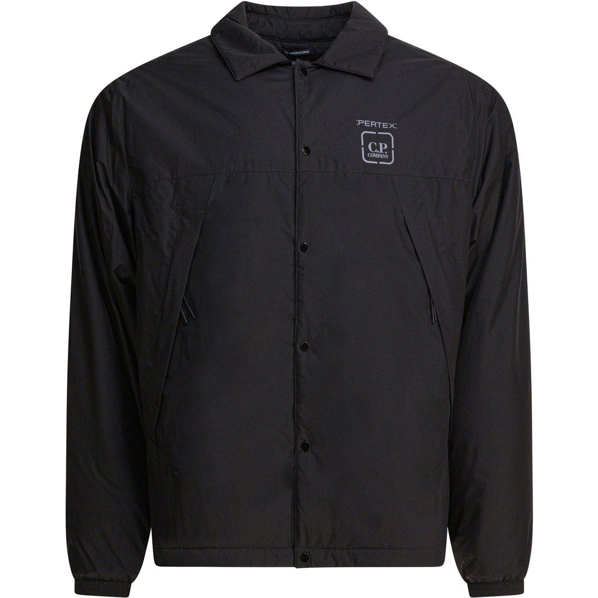 Vielseitige schwarze, leichte Pertex-Jacke
