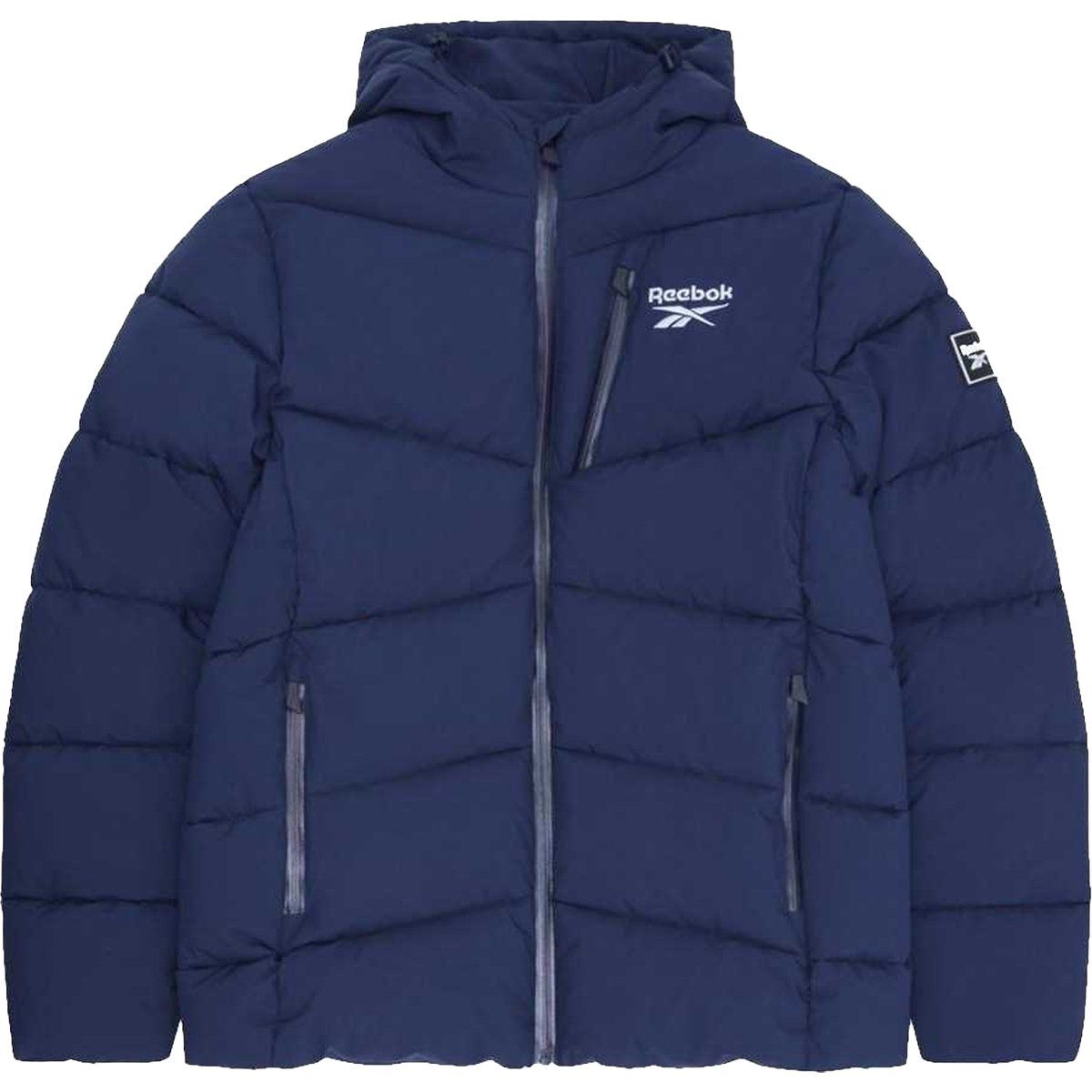 Isolierte Gesteppte Pufferjacke mit Kapuze