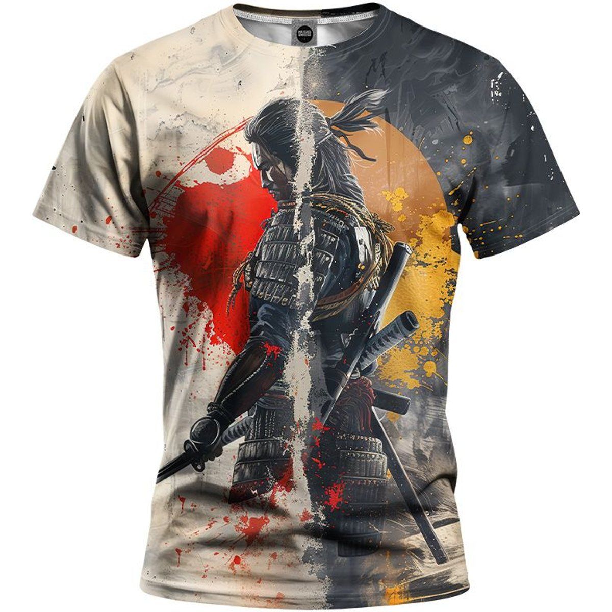 "Samurai Contrast" T-shirt