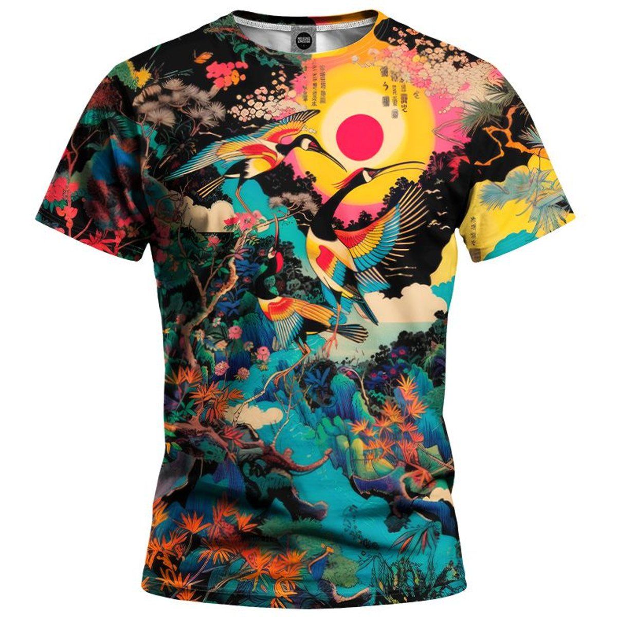 "Japanese Heron" T-shirt