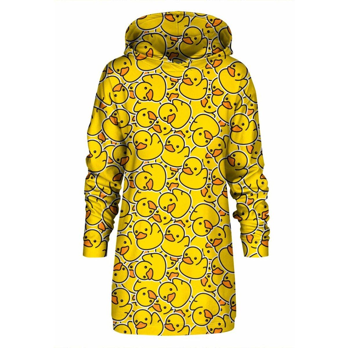 "Rubber Duck" Oversize Hoodie-Kleid
