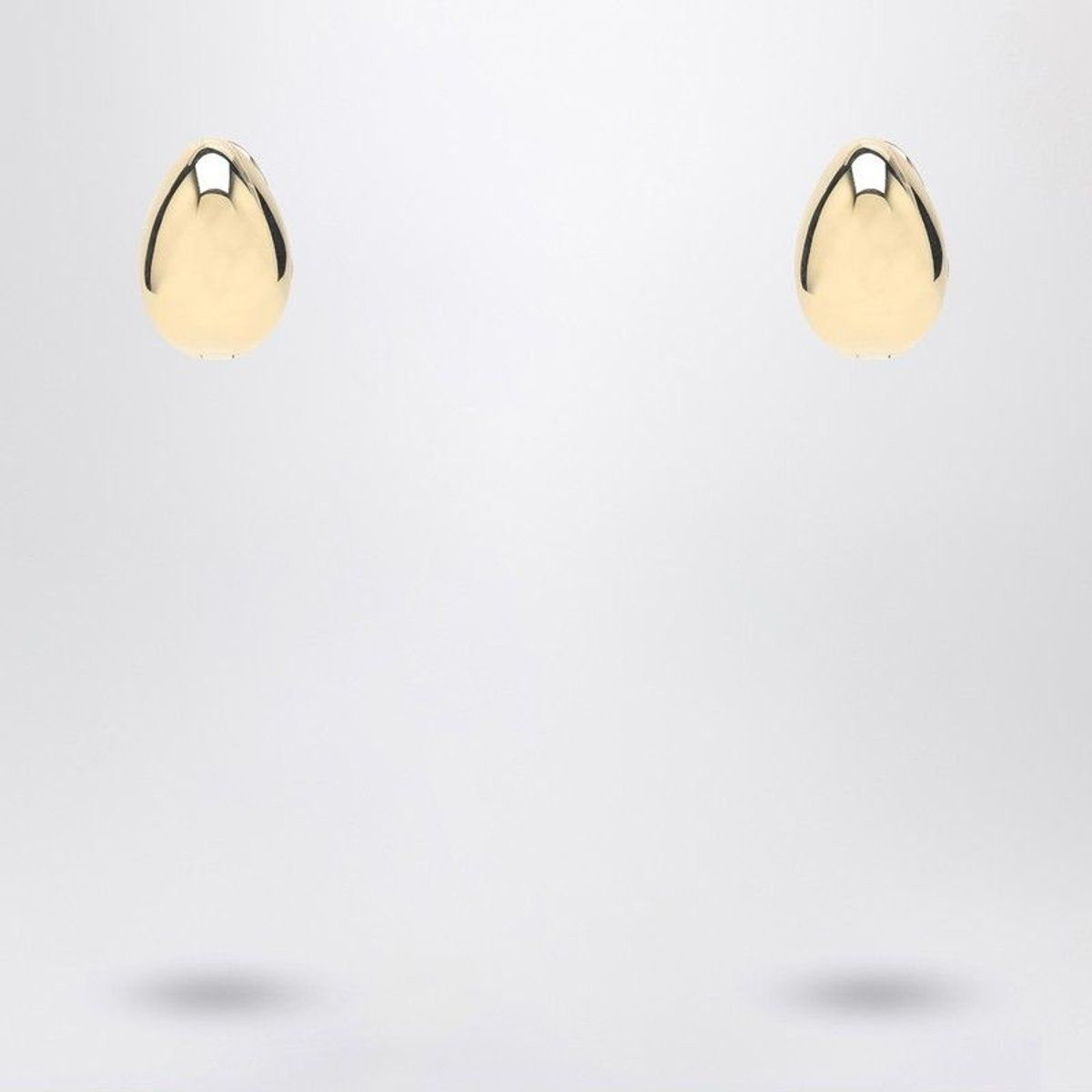 Goldene Tropfen Ohrstecker