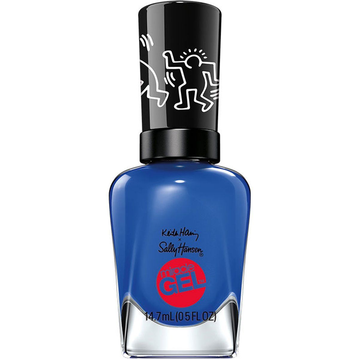 Blauer Gel-Effekt Nagellack