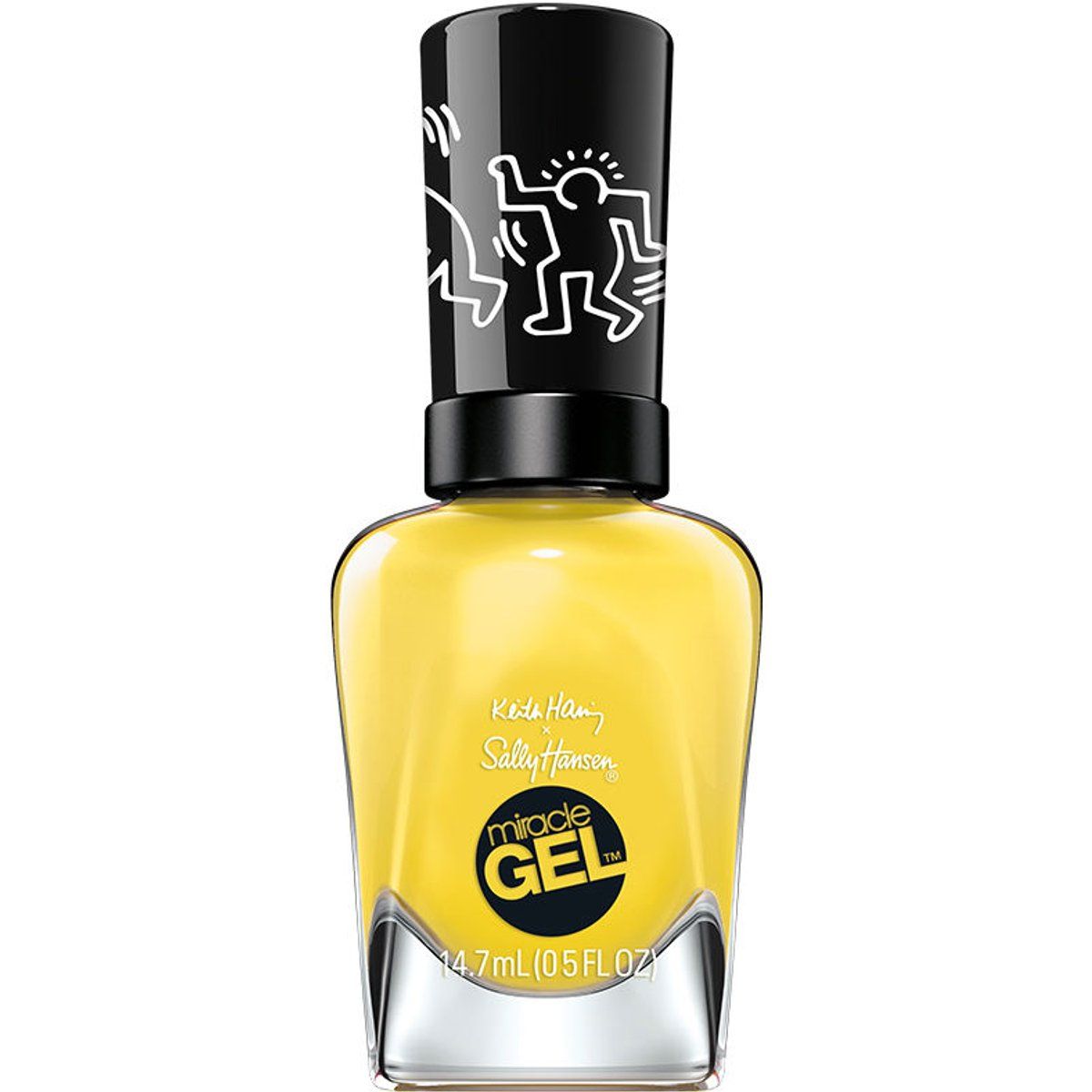 Gel-Effekt-Nagellack in Gelb