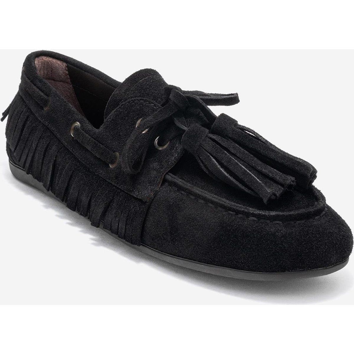 Fenora Leder Quaste Loafer Damen