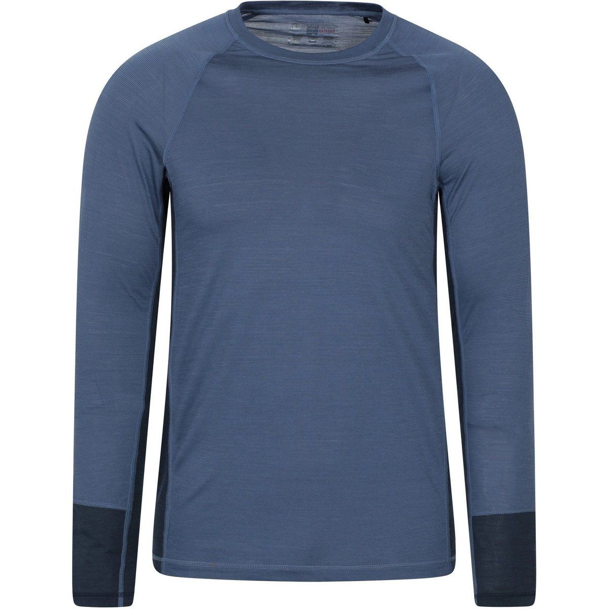 Mountain Warehouse - Base Layer Oberteil für Herren, Langärmlig (Marine)