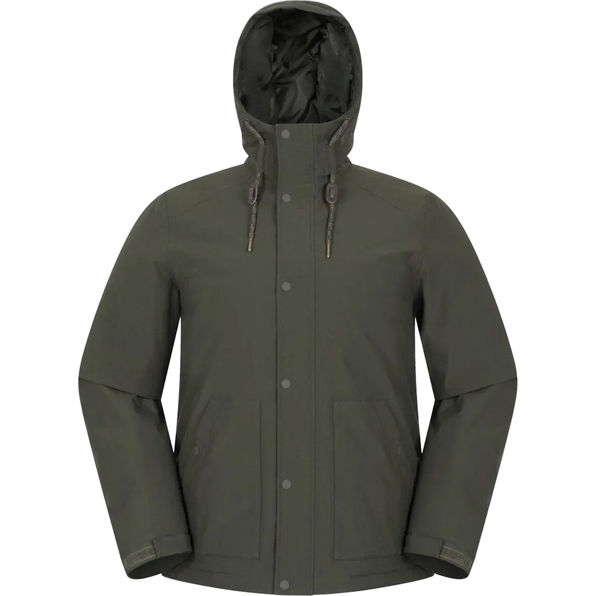 Mountain Warehouse - "Oak" Jacke, wasserfest für Herren (Khakigrün)