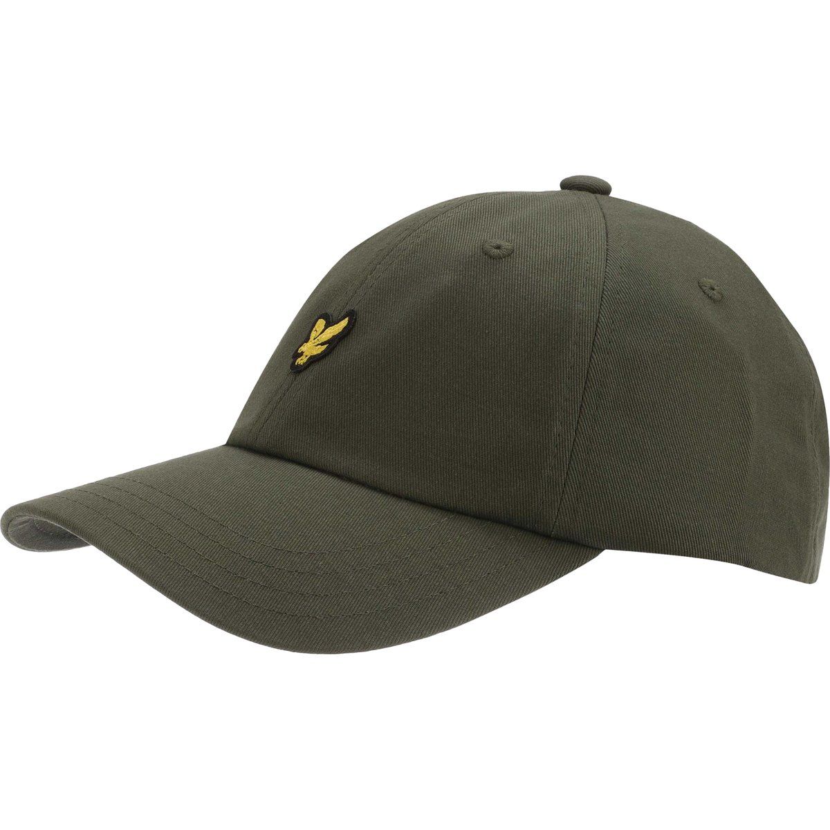 Unifarbene Baseballkappe mit Logo