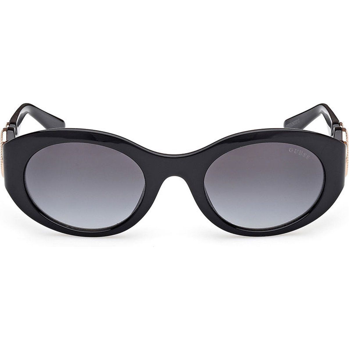 Ovale Sonnenbrille mit Rahmen