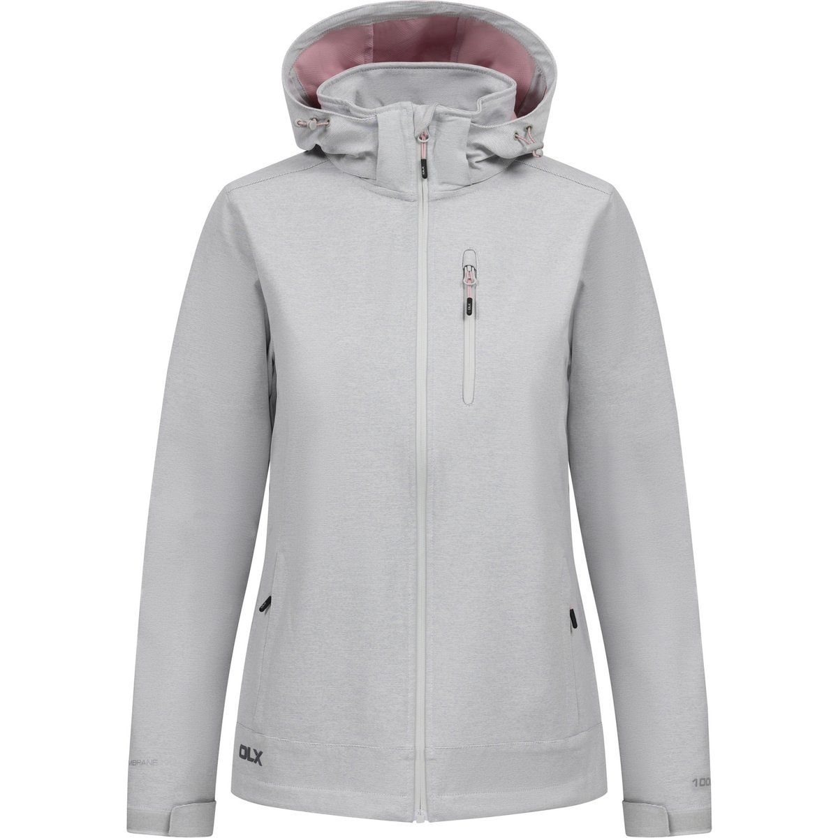 Damen Softshelljacke mit Kapuze