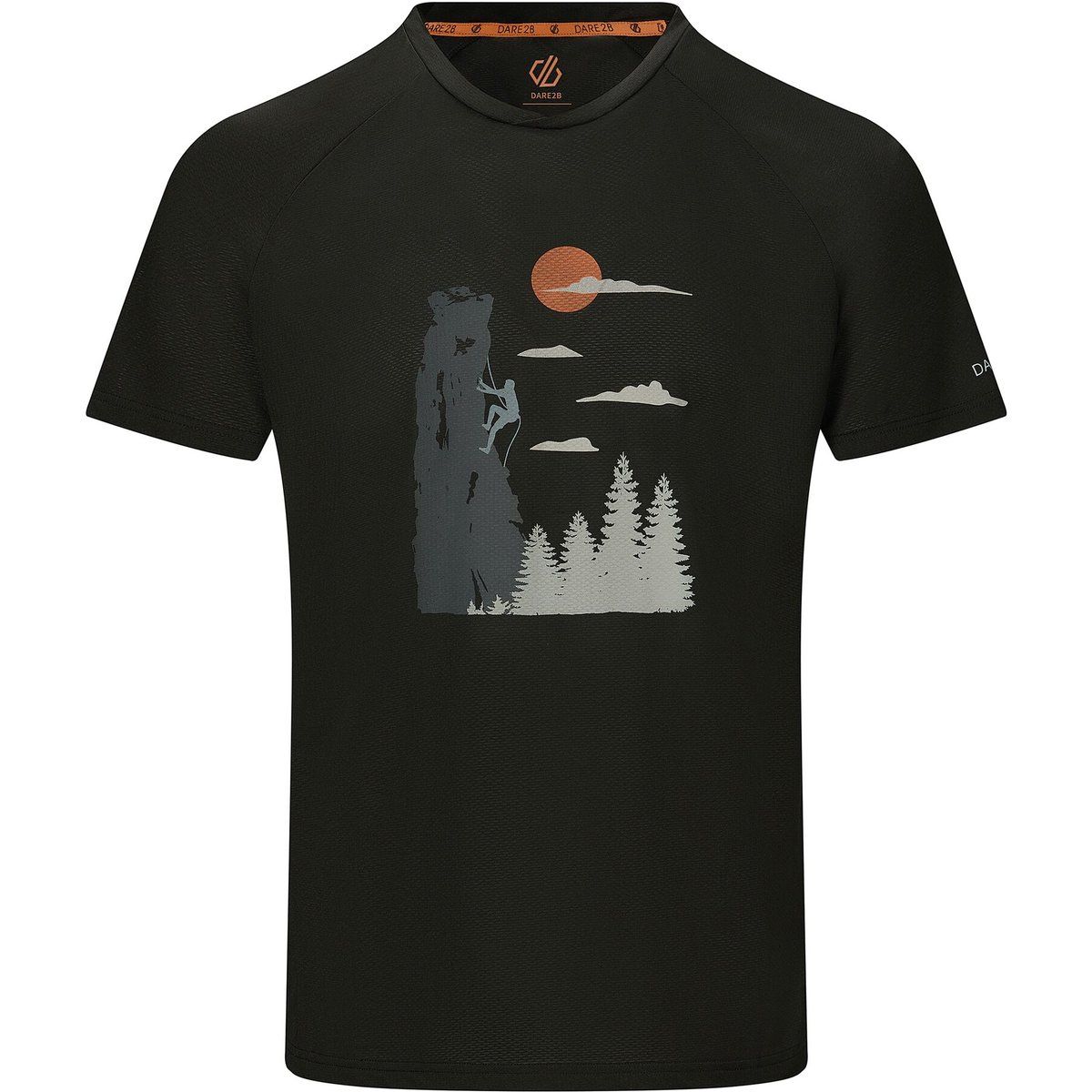 Dare 2B - "Tech II" T-Shirt für Herren (Schwarz)