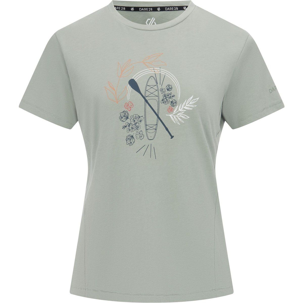 Dare 2B - "Tranquility III" T-Shirt für Damen (Gletschergrün)