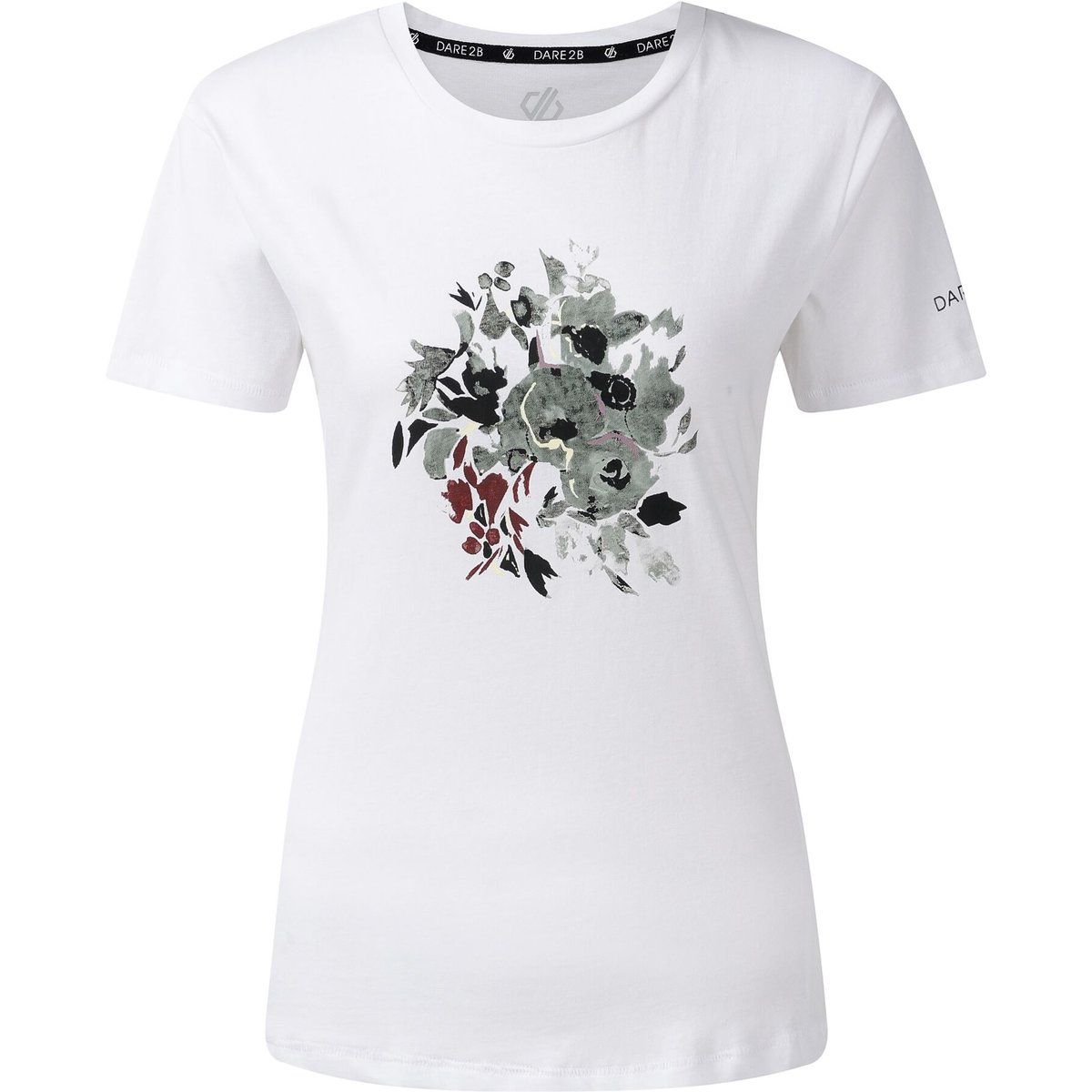 Dare 2B - "Tranquility III" T-Shirt für Damen (Weiß)
