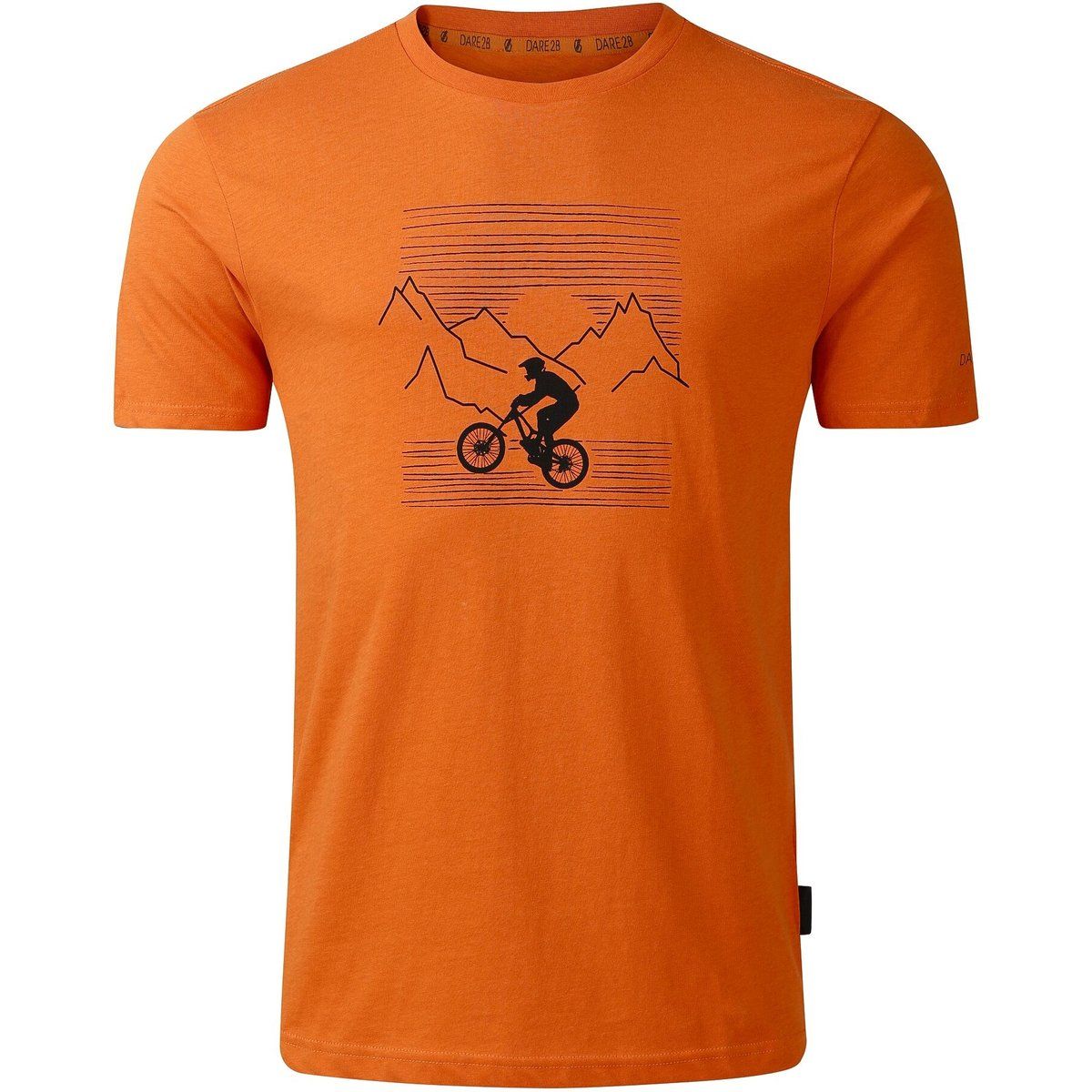 Dare 2B - "Movement III" T-Shirt für Herren (Dunkel Orange)