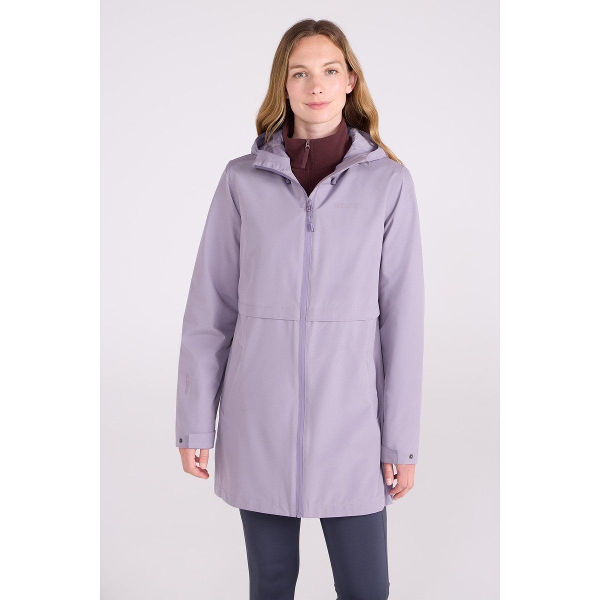 Wasserdichte Regenjacke mit Kapuze für Damen