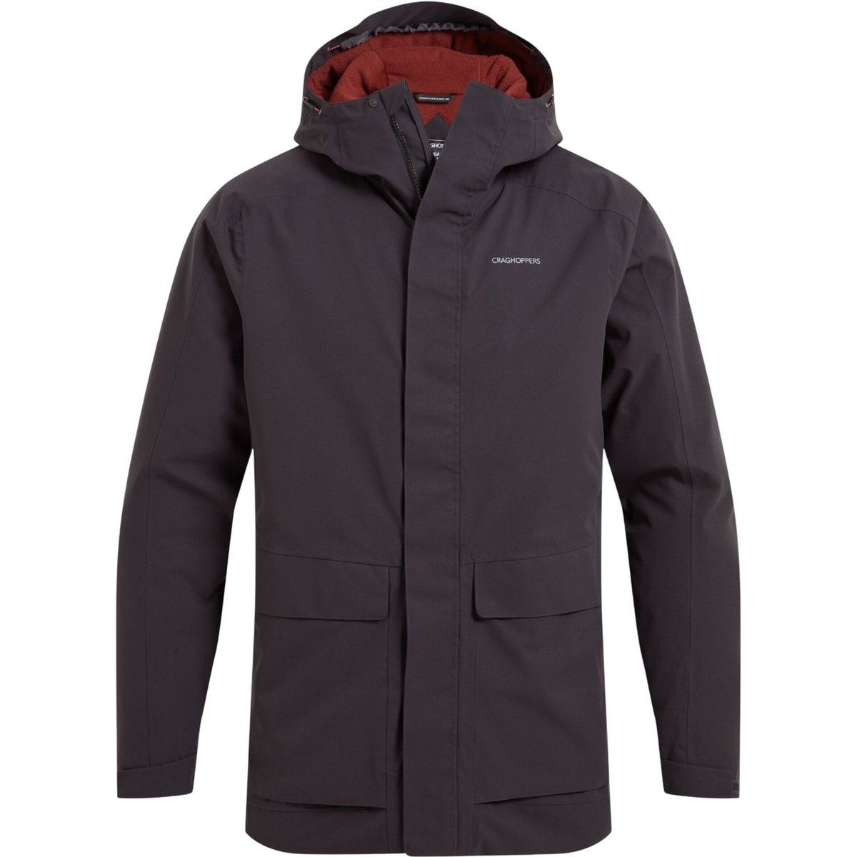 Wasserdichte Regenjacke mit Kapuze