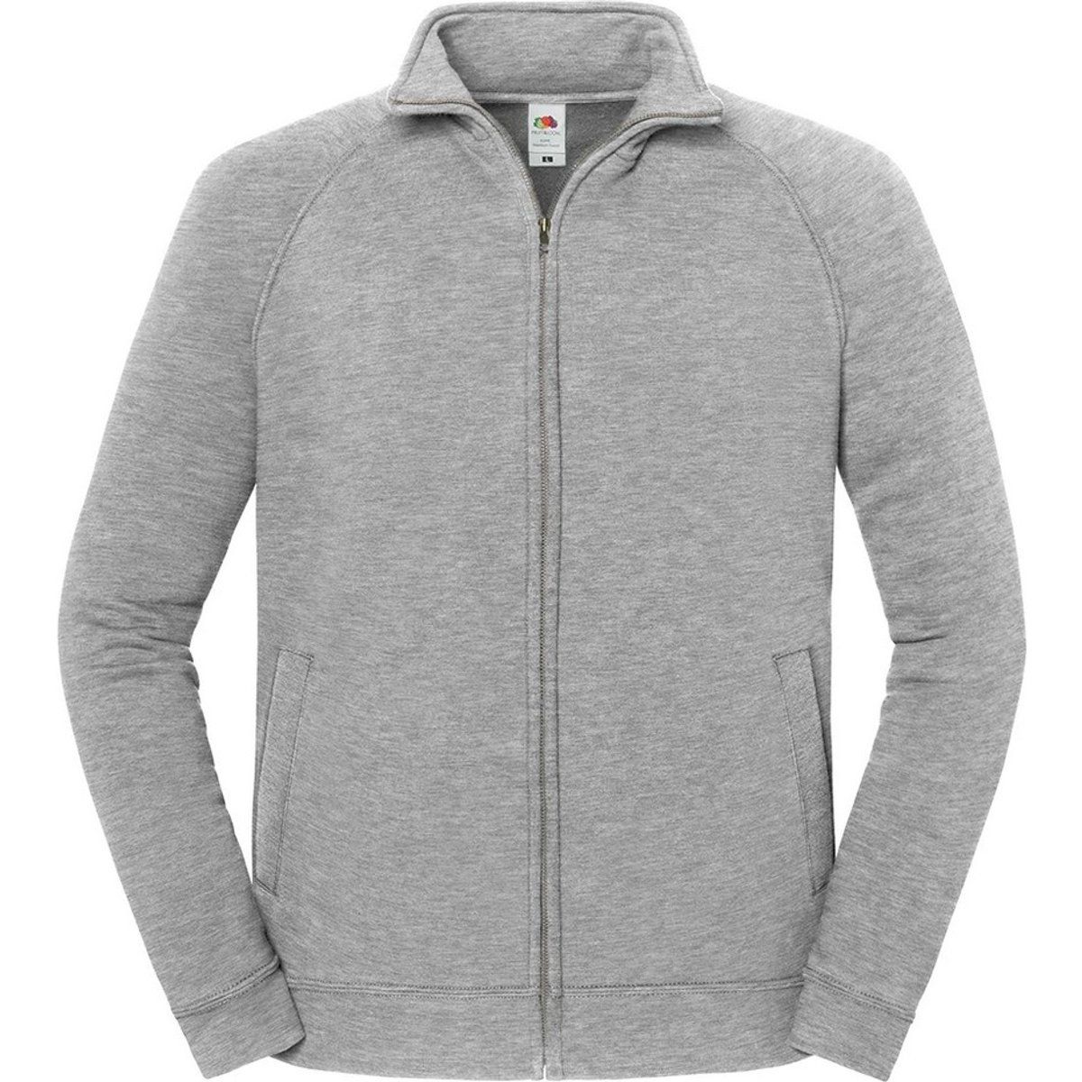 Fruit of the Loom - "Iconic Premium" Sweatjacke für Herren/Damen Unisex (Sportliches Heather)
