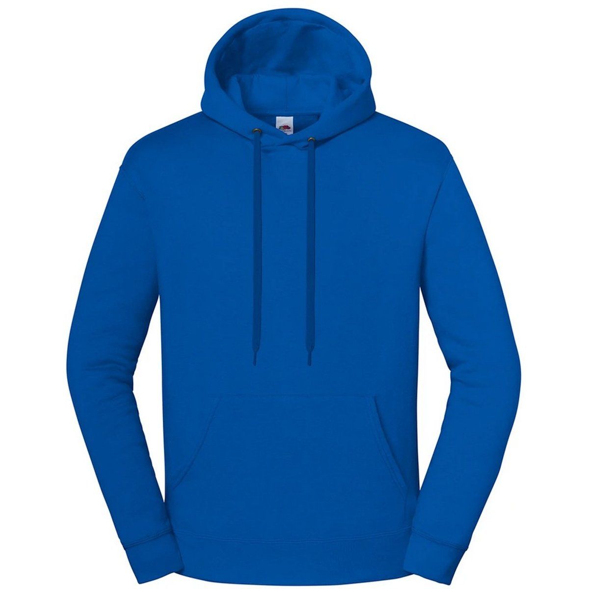 Blauer Fleece-Pullover Hoodie Unisex