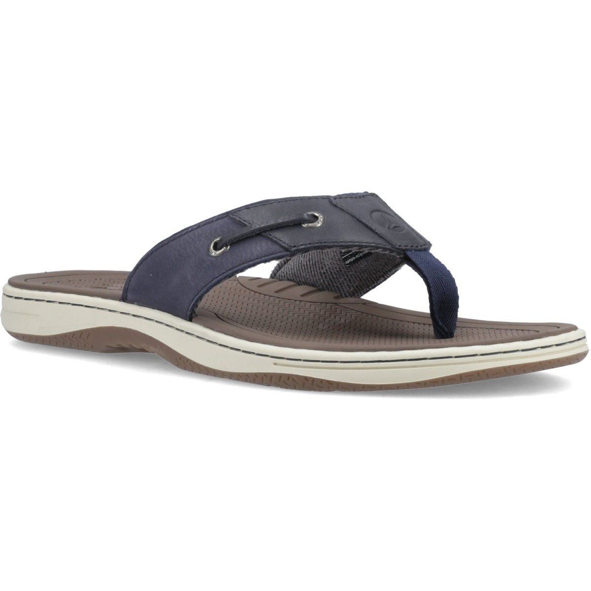 Sperry Baitfish Leder Herren Sandalen in Marineblau