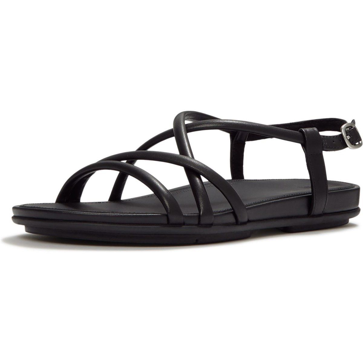 Fitflop Gracie Kristallleder Damen Sandalen Schwarz