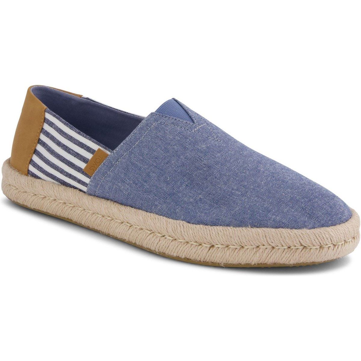 TOMS Alpargata Rope 2.0 Textil Herren Marineblau Espadrilles